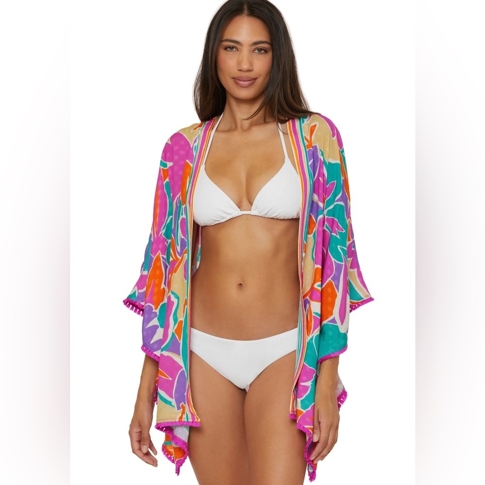 TRINA TURK SWIM
Kimono Swim Cover-Up